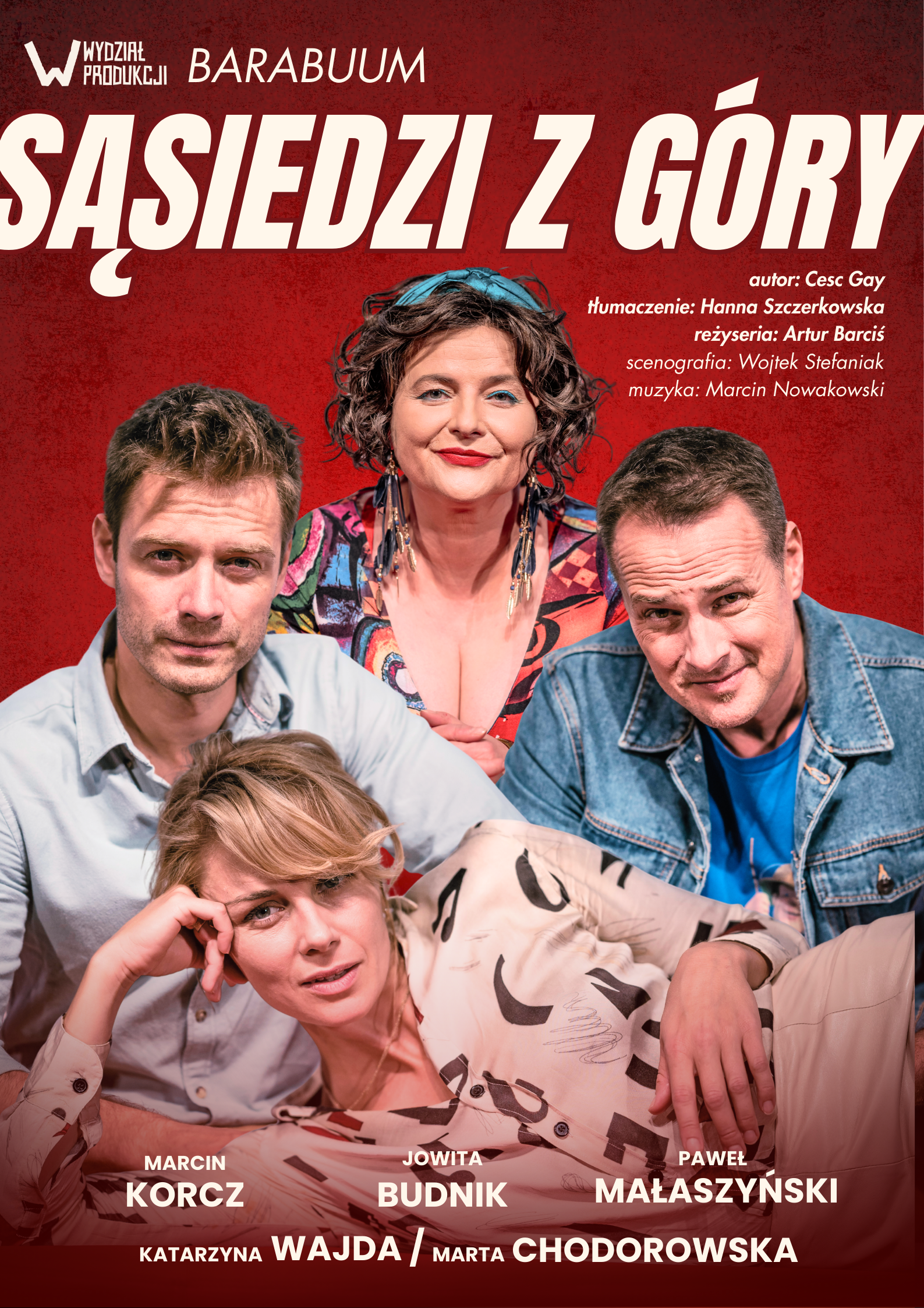 Sąsiedzi z góry - plakat